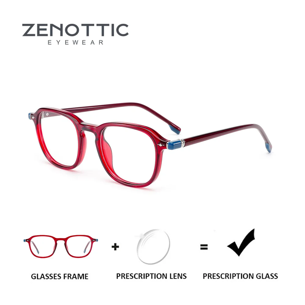 ZENOTTIC Women Solid Color Square Glasses Acetate Frame Prescription Myopia Progressive Photochromic
ZENOTTIC Women Solid Color Square Glasses Acetate Frame Prescription Myopia Progressive Photochromic