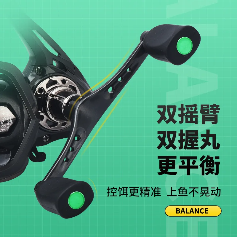 NGK 1000-3000 Series Fishing Reel 5.2:1 Gear Ratio Double Handle 13+1BB Spinning Reel Max Drag 8kg Carp Fishing Accessories
NGK 1000-3000 Series Fishing Reel 5.2:1 Gear Ratio Double Handle 13+1BB Spinning Reel Max Drag 8kg Carp Fishing Accessories