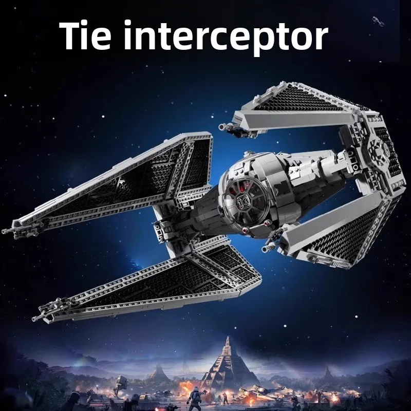 2026 New Compatible Star Wars TIE Interceptor Small pellet building block gifts Puzzle Assembling Toys desktop omna ment
2026 New Compatible Star Wars TIE Interceptor Small pellet building block gifts Puzzle Assembling Toys desktop omna ment