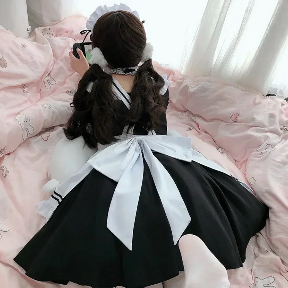 Maid Cosplay Cute Lolita Maid Costumes Girls Women Lovely ostume Animation Show Japan Outfit Dress Plus Size Lolita
Maid Cosplay Cute Lolita Maid Costumes Girls Women Lovely ostume Animation Show Japan Outfit Dress Plus Size Lolita