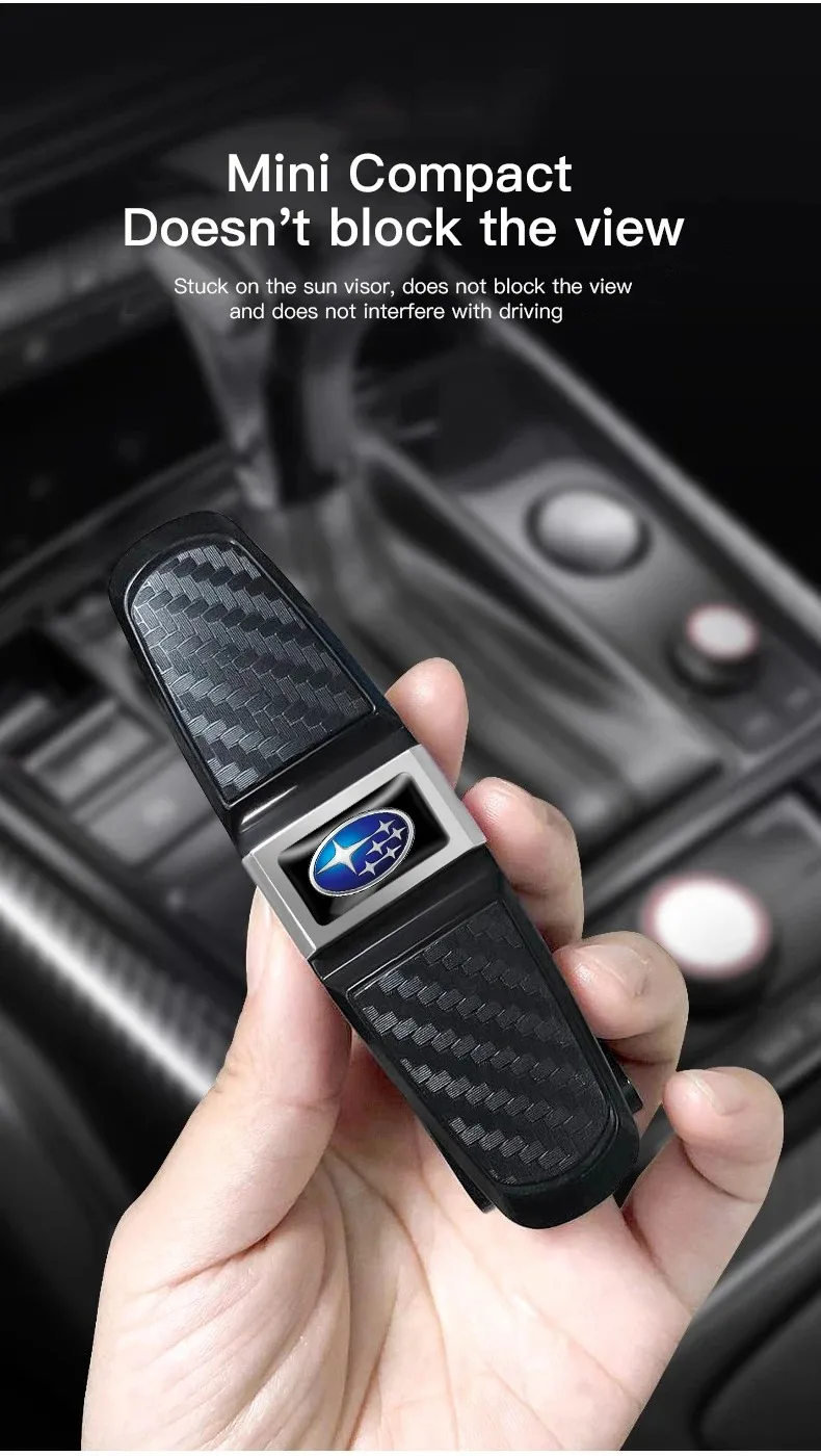 Subaru Car Sun Visor Glasses Clip Sunglasses Storage Holder for Impreza STI Legacy Outback WRX BRZ Forester XV Crosstrek Exiga
Subaru Car Sun Visor Glasses Clip Sunglasses Storage Holder for Impreza STI Legacy Outback WRX BRZ Forester XV Crosstrek Exiga