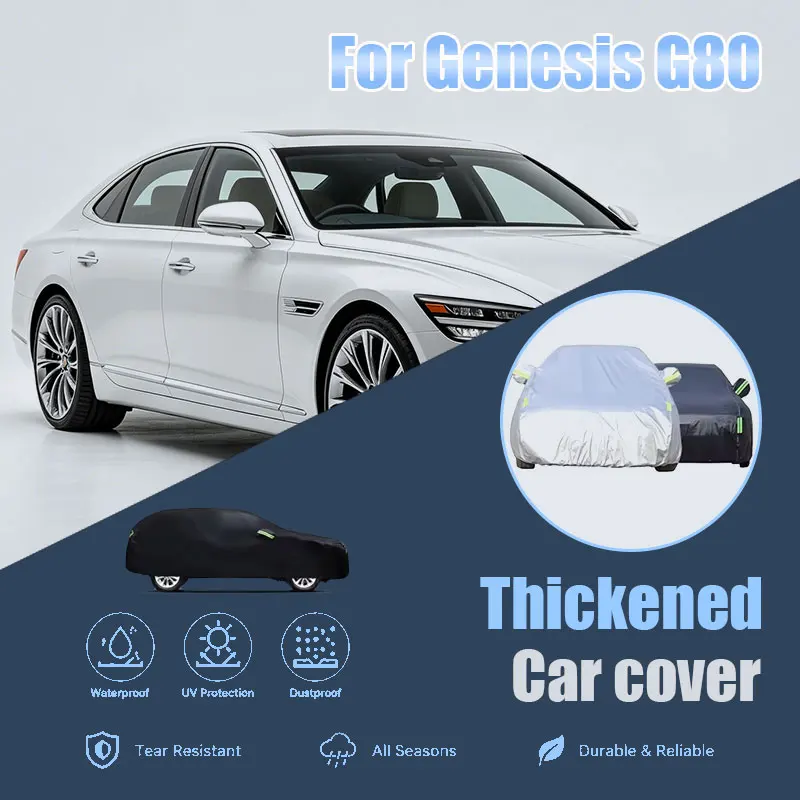 For Genesis G80 Full Car Cover Reflective Strips Waterproof Snowproof Dustproof UV Protection Outdoor Auto Accessories
For Genesis G80 Full Car Cover Reflective Strips Waterproof Snowproof Dustproof UV Protection Outdoor Auto Accessories