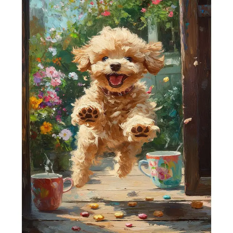 PhotoCustom Diy Pictures By Number Cute Dog Animal Drawing On Canvas Painting By Numbers Handpainted Home Decor
PhotoCustom Diy Pictures By Number Cute Dog Animal Drawing On Canvas Painting By Numbers Handpainted Home Decor