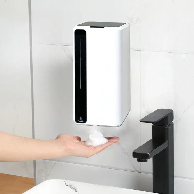 induction soap dispenser Large capacity automatic hand sanitizer Hand washer under mirror cabinet in hotel
induction soap dispenser Large capacity automatic hand sanitizer Hand washer under mirror cabinet in hotel