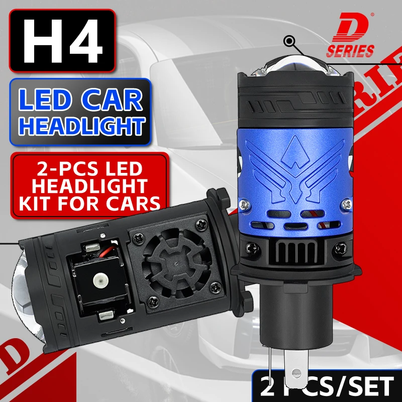 2PCS H4 LED Projector Mini Len Headlight Hi/Low Bulbs 75W 6000K Lens White White Hi Lo Beam Fog Lamp Lamp Accessories
2PCS H4 LED Projector Mini Len Headlight Hi/Low Bulbs 75W 6000K Lens White White Hi Lo Beam Fog Lamp Lamp Accessories