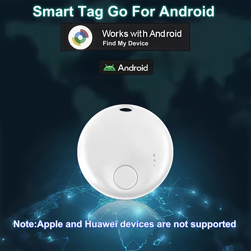Android Smart Tag Tracker Replaceable Battery Air Tracker Tracking Device Pet Tracker Key Item Finder for Old People Children 
Android Smart Tag Tracker Replaceable Battery Air Tracker Tracking Device Pet Tracker Key Item Finder for Old People Children