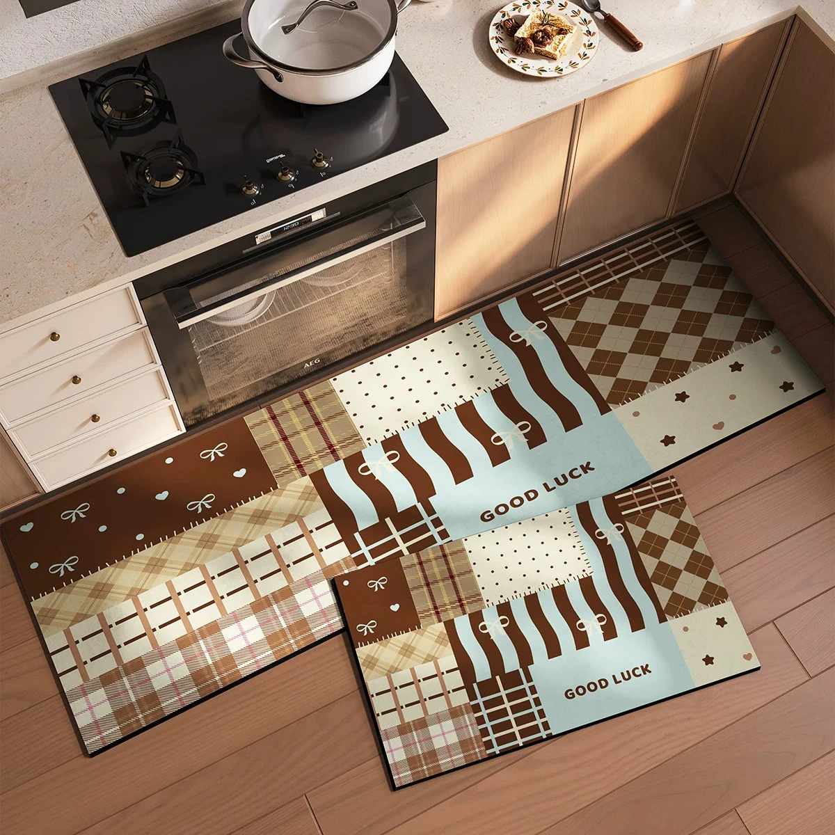 Cartoon Creative Design Kitchen Floor Mat Long Non-slip Rug PVC Leather Washable Carpet Oil-proof Dirty Resistant Rugs 주방매트 바닥매트
Cartoon Creative Design Kitchen Floor Mat Long Non-slip Rug PVC Leather Washable Carpet Oil-proof Dirty Resistant Rugs 주방매트 바닥매트