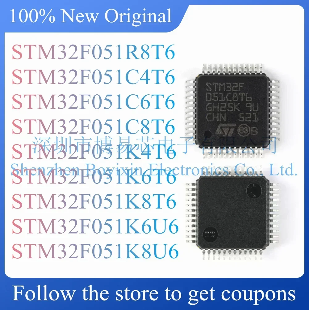 STM32F051R8T6 STM32F051C4T6 STM32F051C6T6 STM32F051C8T6 STM32F051K4T6 STM32F051K6T6 STM32F051K8T6 STM32F051K6U6 STM32F051K8U6
STM32F051R8T6 STM32F051C4T6 STM32F051C6T6 STM32F051C8T6 STM32F051K4T6 STM32F051K6T6 STM32F051K8T6 STM32F051K6U6 STM32F051K8U6