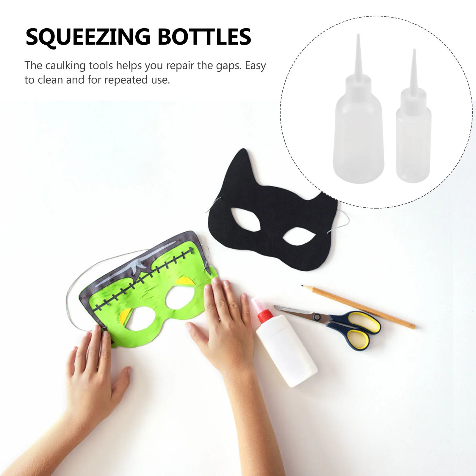 20Pcs Plastic Pigment Bottles Transparent Squeeze Bottles Leak Proof Dispenser for Glue Latex Ink Caulking Filling
20Pcs Plastic Pigment Bottles Transparent Squeeze Bottles Leak Proof Dispenser for Glue Latex Ink Caulking Filling