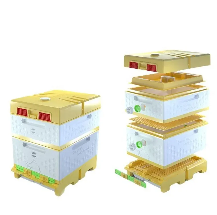 New Langstroth Plastic Beehive Honey Bee House and Bee Box Supplies for Bee Keeping 
New Langstroth Plastic Beehive Honey Bee House and Bee Box Supplies for Bee Keeping