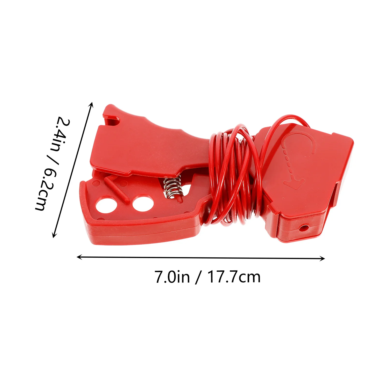 Safety Cable Lock Adjustable Nylon Coated Steel Cable 35mm Diameter 24m Length Self-Locking for Equipment Isolation Heat
Safety Cable Lock Adjustable Nylon Coated Steel Cable 35mm Diameter 24m Length Self-Locking for Equipment Isolation Heat