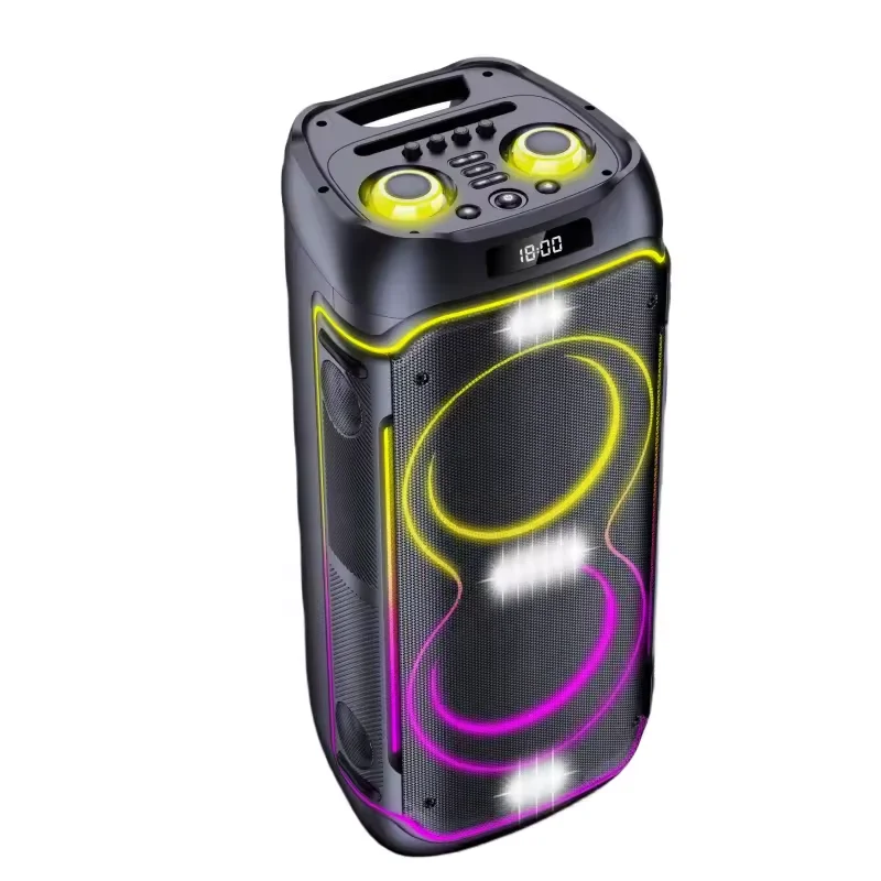 High Quality Party 8-Inch Dual Portable Outdoor Speakers Hot Sale New Wireless Trolley Stage Speakers
High Quality Party 8-Inch Dual Portable Outdoor Speakers Hot Sale New Wireless Trolley Stage Speakers