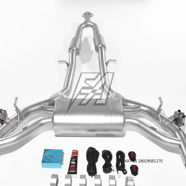 Высокопроизводительная выхлопная система Catback для Q50 с электрическим клапаном и дистанционным управлением, глушитель
Высокопроизводительная выхлопная система Catback для Q50 с электрическим клапаном и дистанционным управлением, глушитель
