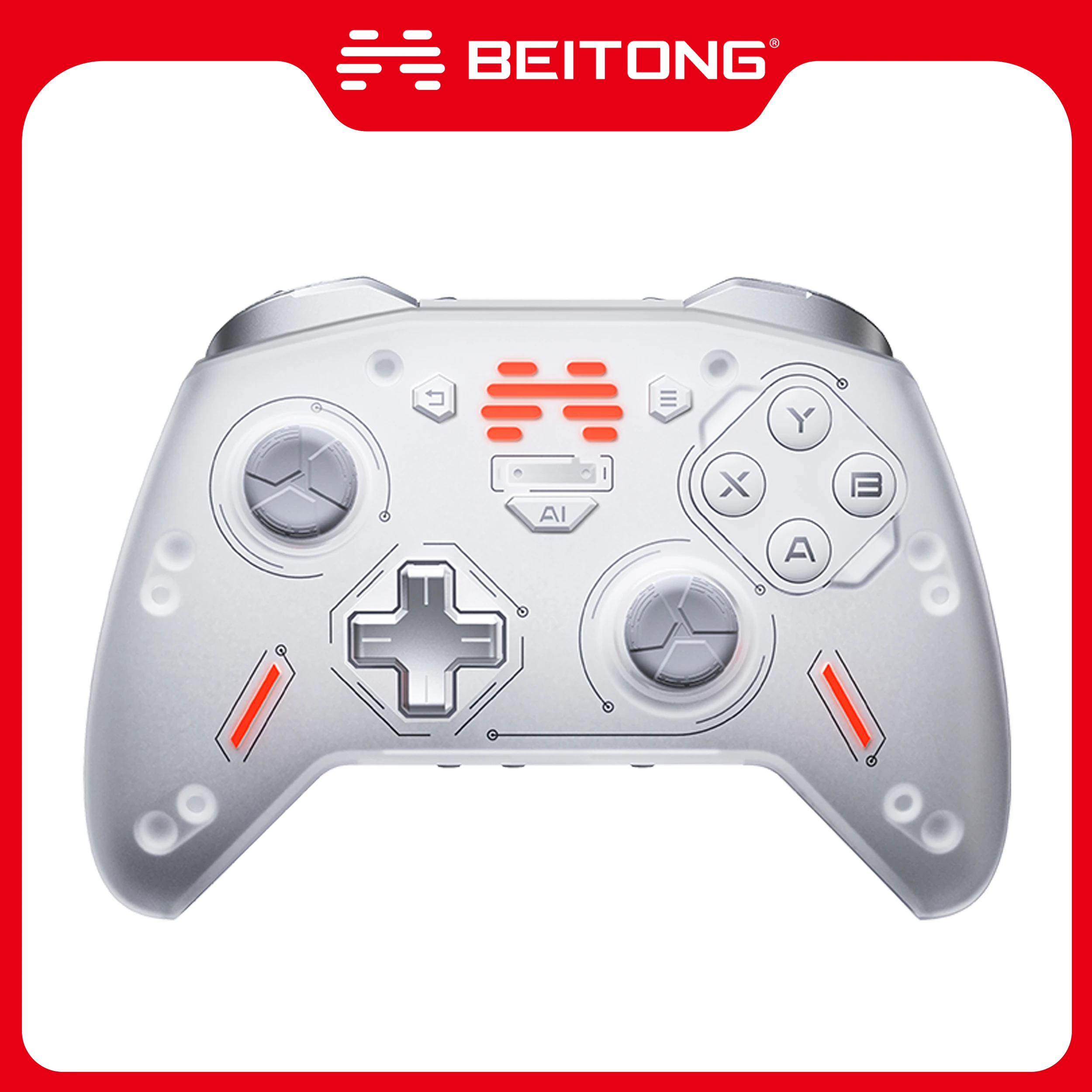BEITONG Zeus 2 Optical Micro Switches Elite Game Controller For PC Switch Mobile Steam Gaming,1000 mAh/Motion Control/3 Joystick
BEITONG Zeus 2 Optical Micro Switches Elite Game Controller For PC Switch Mobile Steam Gaming,1000 mAh/Motion Control/3 Joystick