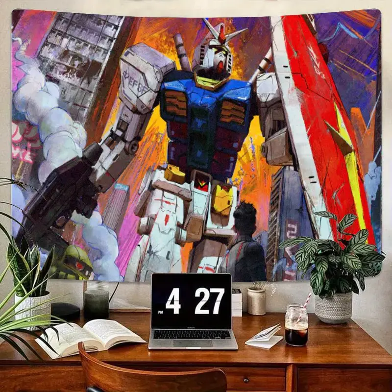 1 шт. гигантский гобелен с роботом Gundam, синий сундук, красный щит, городской пейзаж, дым, настенное искусство для спальни, гостиной, креативный космический декор
1 шт. гигантский гобелен с роботом Gundam, синий сундук, красный щит, городской пейзаж, дым, настенное искусство для спальни, гостиной, креативный космический декор