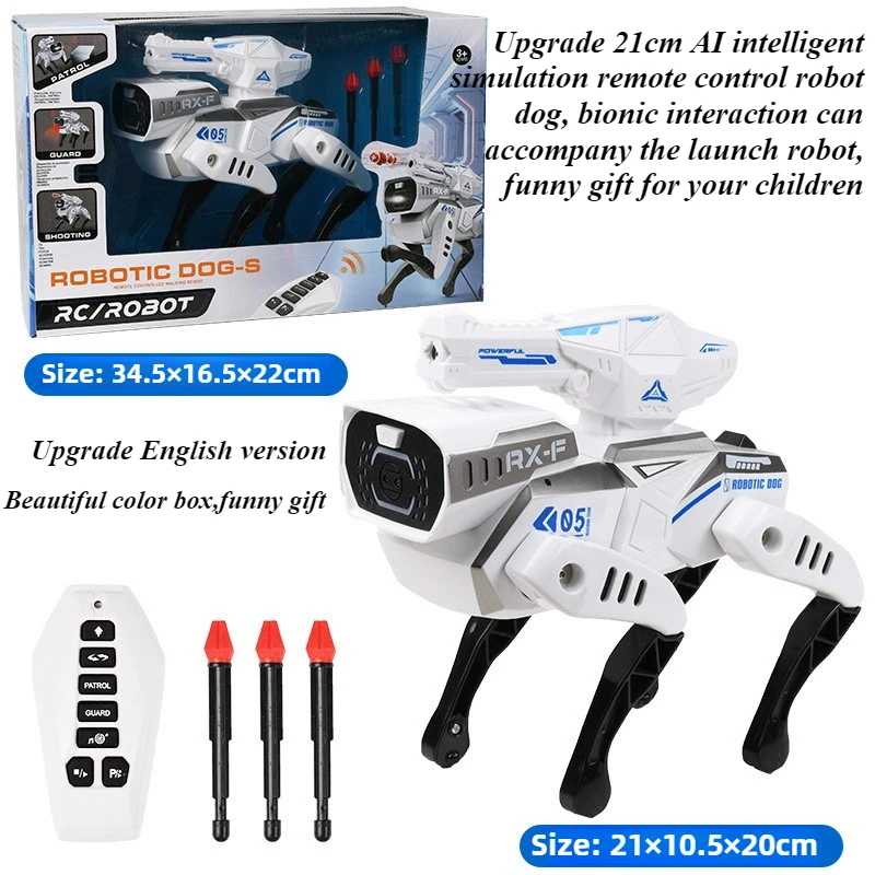 Cool Stuff Rc Cars Holiday Gift-Upgrade AI Intelligent Bionics Rc Robot Dog,Remote Control Car,Kawaii Rc Crawler,Toys for Boys
Cool Stuff Rc Cars Holiday Gift-Upgrade AI Intelligent Bionics Rc Robot Dog,Remote Control Car,Kawaii Rc Crawler,Toys for Boys