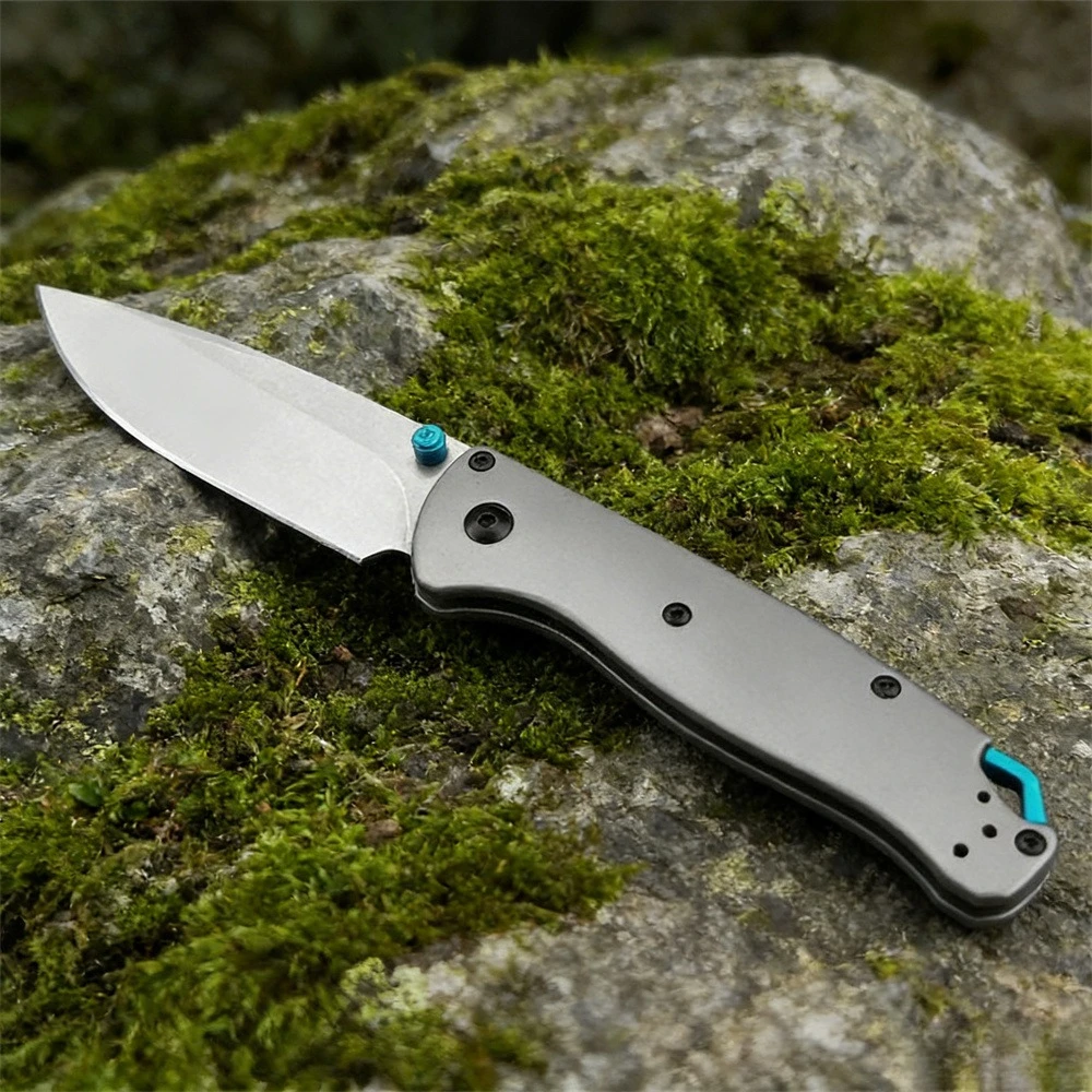 Durable BM 535-3 Outdoor Folding Knife D2 Steel Blade Titanium Alloy Handle Jungle Exploration Hunting Everyday Carry Tool
Durable BM 535-3 Outdoor Folding Knife D2 Steel Blade Titanium Alloy Handle Jungle Exploration Hunting Everyday Carry Tool