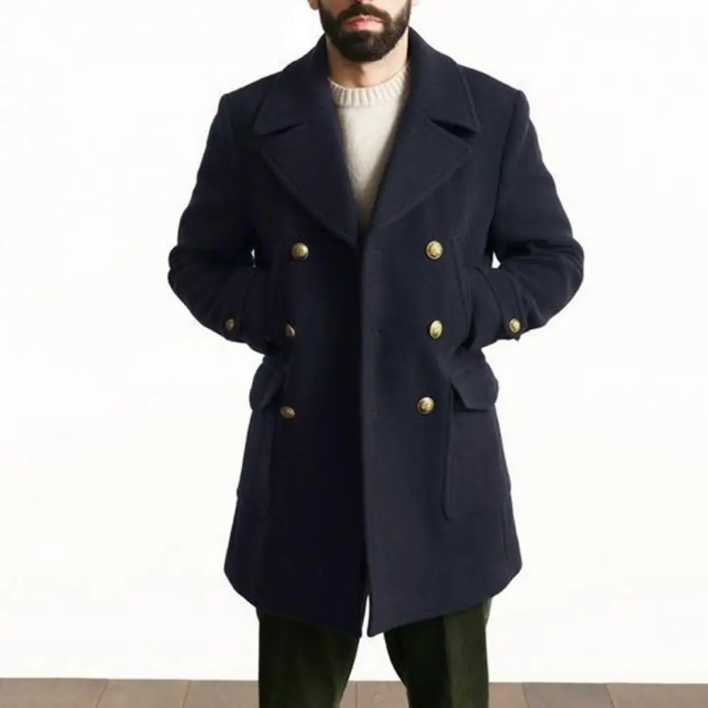 Men's Business Windbreaker Long Jackets Casual Trench Coats Fall Winter Streetwear Blazers British Style Mid Length Men Jacket
Men's Business Windbreaker Long Jackets Casual Trench Coats Fall Winter Streetwear Blazers British Style Mid Length Men Jacket