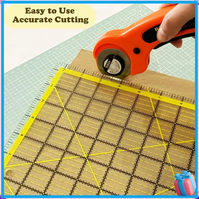 Discount 5 Pieces Acrylic Quilting Rulers Set - Square Sewing Rulers And Fabric Cutting Ruler With Clear Markings For Quilting
Discount 5 Pieces Acrylic Quilting Rulers Set - Square Sewing Rulers And Fabric Cutting Ruler With Clear Markings For Quilting