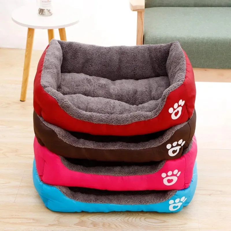 Pet Large Dog Bed Warm House Candy-colored Square Nest Pet Kennel For Small Medium Large Dogs Cat Puppy Plus Size Dog Baskets
Pet Large Dog Bed Warm House Candy-colored Square Nest Pet Kennel For Small Medium Large Dogs Cat Puppy Plus Size Dog Baskets