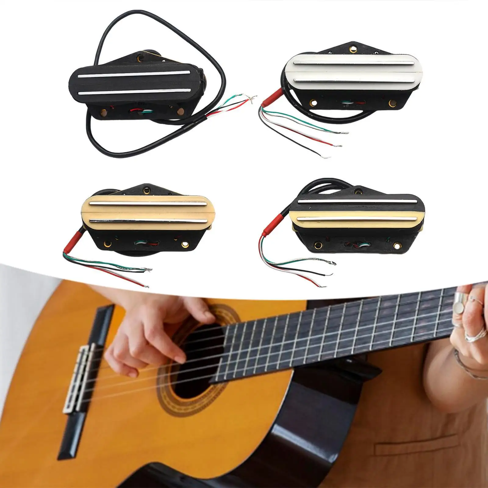Гитарный хамбакер, мостовой звукосниматель, простой в установке, детали портативных музыкальных инструментов для Guzheng, гавайской гитары, бас-скрипки, акустической гитары
Гитарный хамбакер, мостовой звукосниматель, простой в установке, детали портативных музыкальных инструментов для Guzheng, гавайской гитары, бас-скрипки, акустической гитары