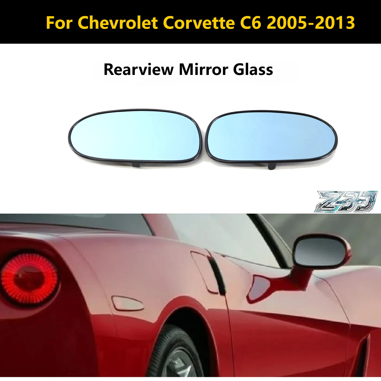 Car Side Rearview Mirror Glass Heater Anti-fog Defrosting Heated Wing Mirror Fit For Chevrolet Corvette C6 2005-2013 Replacement
Car Side Rearview Mirror Glass Heater Anti-fog Defrosting Heated Wing Mirror Fit For Chevrolet Corvette C6 2005-2013 Replacement