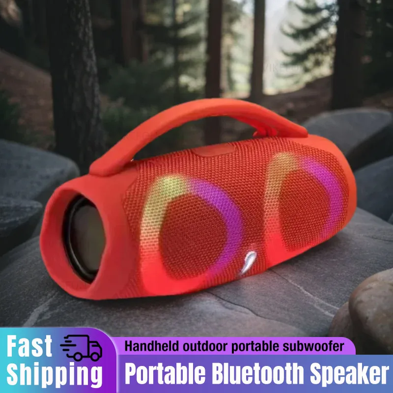 BOX3 Motorcycle Outdoor Cycling Portable Handheld Speaker HIFI Wireless Bluetooth Speaker Colorful RGB Subwoofer For iOS Android
BOX3 Motorcycle Outdoor Cycling Portable Handheld Speaker HIFI Wireless Bluetooth Speaker Colorful RGB Subwoofer For iOS Android