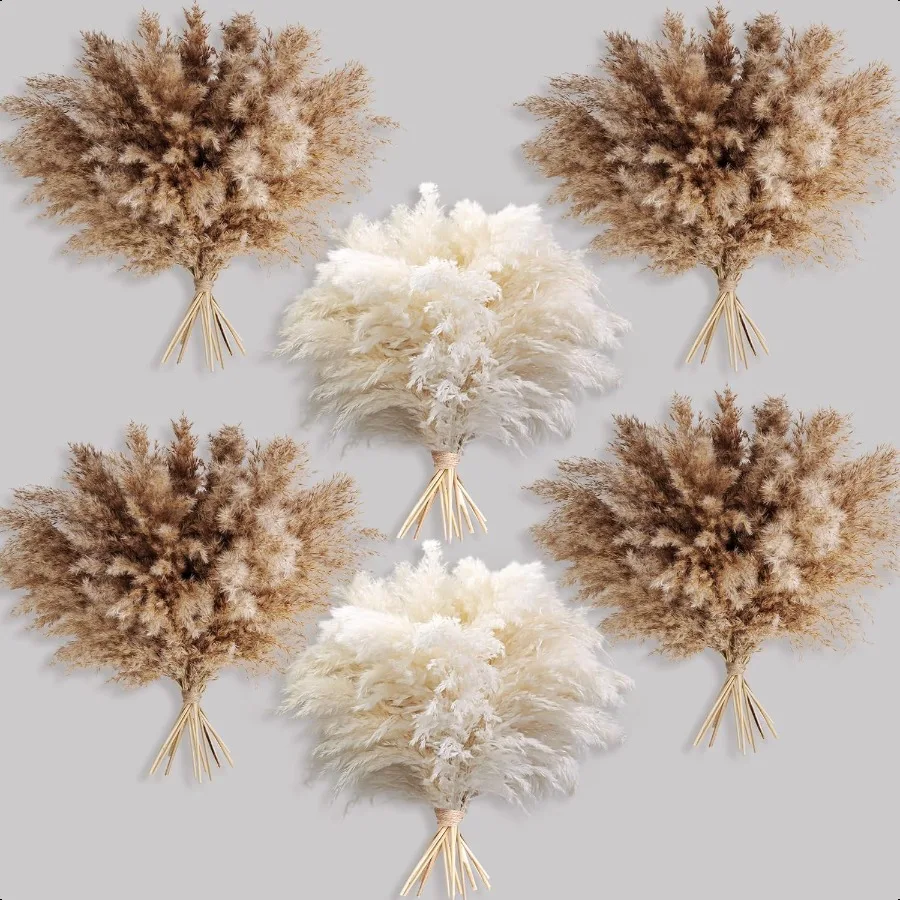 60 PCS Boho Decor Fluffy Pompas Grass Natural Dry Pampas Grass Small Short Pampass Bulk for Boho Room Decor Coffee Table Decor
60 PCS Boho Decor Fluffy Pompas Grass Natural Dry Pampas Grass Small Short Pampass Bulk for Boho Room Decor Coffee Table Decor