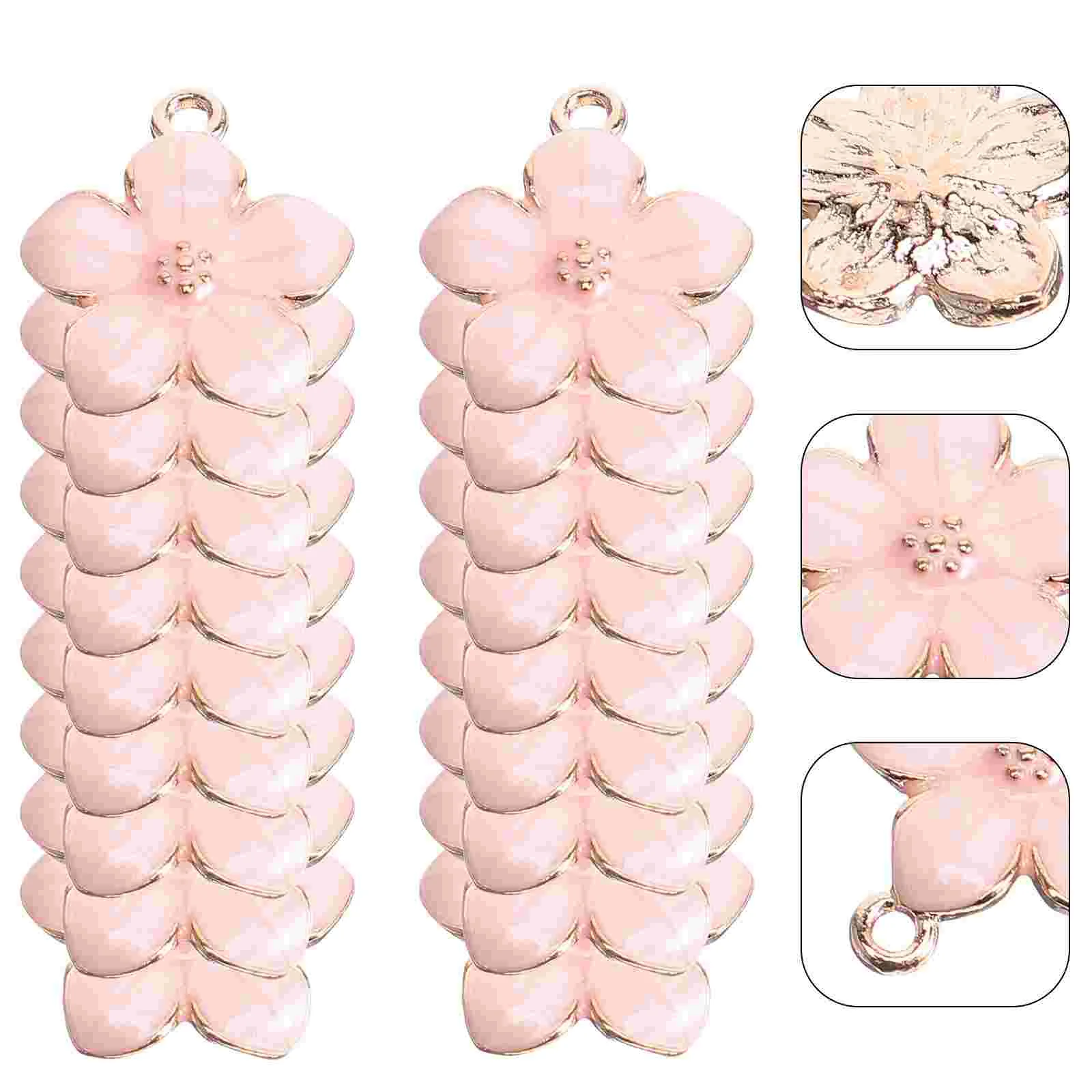 50 Pcs Retro Pendant Charm Cherry Blossom Flower Necklace Japanese-style Alloy Jewelry for Making
50 Pcs Retro Pendant Charm Cherry Blossom Flower Necklace Japanese-style Alloy Jewelry for Making