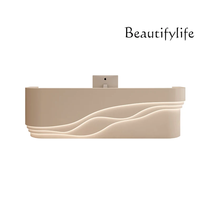 Cream wind checkout page simple modern company yoga studio clothing store beauty salon reception table baking paint
Cream wind checkout page simple modern company yoga studio clothing store beauty salon reception table baking paint