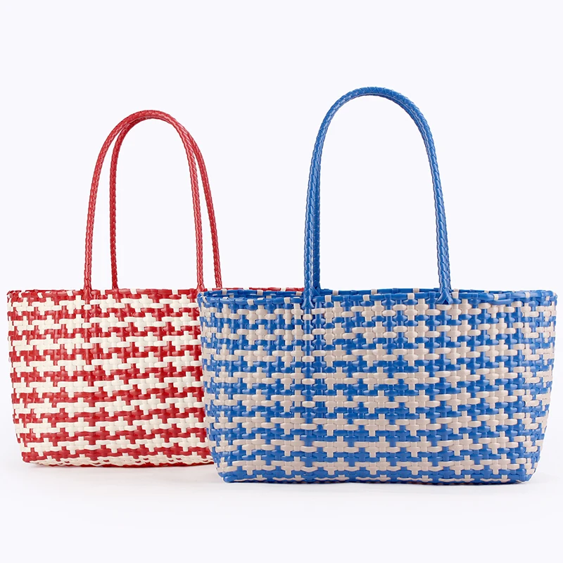 Summer Color-blocked Woven Bag,seaside Vacations Beach Bag Versatile Casual Tote,large Capacity Lightweight Shopping Basket Bag
Summer Color-blocked Woven Bag,seaside Vacations Beach Bag Versatile Casual Tote,large Capacity Lightweight Shopping Basket Bag