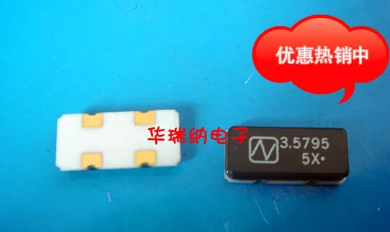 20 шт./лот 4 5,5*11,8 мм 3,579 МГц 3,579 м 3,579545 МГц чипы электронные новые
20 шт./лот 4 5,5*11,8 мм 3,579 МГц 3,579 м 3,579545 МГц чипы электронные новые