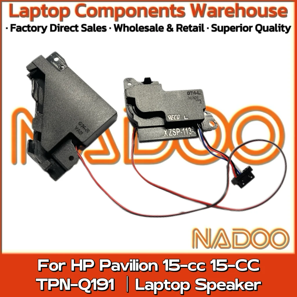 New Original Laptop Notebook Audio Speaker For HP Pavilion 15-cc 15-CC TPN-Q191 built-in speaker horn audio
New Original Laptop Notebook Audio Speaker For HP Pavilion 15-cc 15-CC TPN-Q191 built-in speaker horn audio