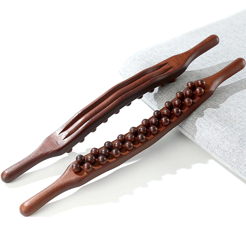 New 37 Beads Universal Back Massage Tendons Scraping Stick Point Gua Sha Relax Therapy Tool Abdominal Massager(Plastic)
New 37 Beads Universal Back Massage Tendons Scraping Stick Point Gua Sha Relax Therapy Tool Abdominal Massager(Plastic)