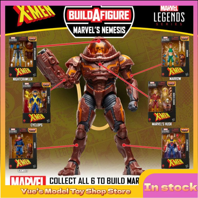 【In Stock】Hasbro Marvel Legends X-Men Nemesis Set Complete Set of 7 Action Figures Animation Model Toy Collection Gift
【In Stock】Hasbro Marvel Legends X-Men Nemesis Set Complete Set of 7 Action Figures Animation Model Toy Collection Gift