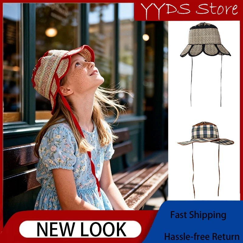 Летние складные соломенные шляпы с цветочным краем для детей и женщин, для улицы, пляжа, с ремешками, для фотосессий, кепки, горрос
Летние складные соломенные шляпы с цветочным краем для детей и женщин, для улицы, пляжа, с ремешками, для фотосессий, кепки, горрос