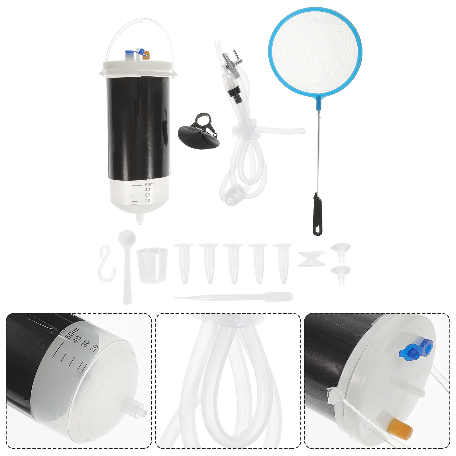 Fish Tanks Incubator Shrimp Hatchery Aquarium Bucket Brine Artemia Eggs Hatching Container Simple Breeding Baby
Fish Tanks Incubator Shrimp Hatchery Aquarium Bucket Brine Artemia Eggs Hatching Container Simple Breeding Baby
