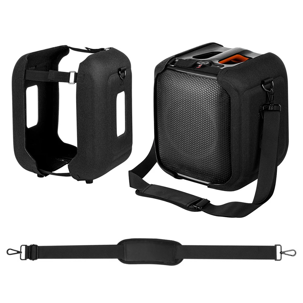 EVA Hard Shell Speaker Cover with Shoulder Strap Base Support Feet for JBL Partybox Encore Essential Speaker
EVA Hard Shell Speaker Cover with Shoulder Strap Base Support Feet for JBL Partybox Encore Essential Speaker