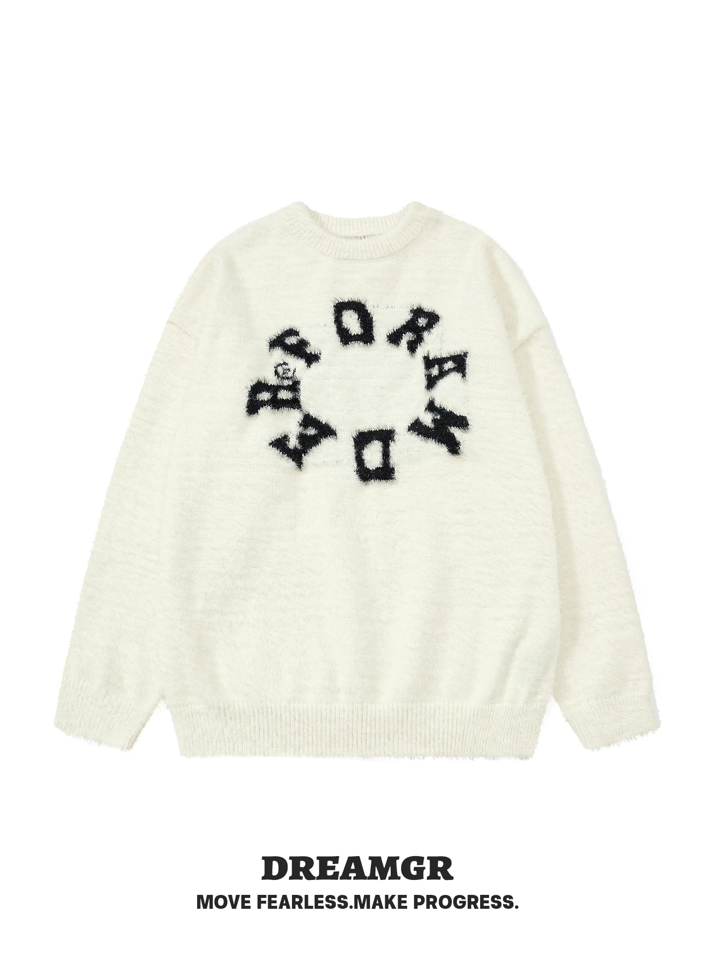 American Sle Knitted Sweater with Letter Embroidery Fur Simulation Oversize Casual Sle Men Women Loose Fit All Season
American Sle Knitted Sweater with Letter Embroidery Fur Simulation Oversize Casual Sle Men Women Loose Fit All Season