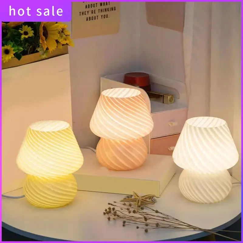 A26I-Glass LED Desk Lamp Mushroom Shaped Table Lamp Bedroom Bedside Kids Room Desk Table Lamp Decoration Table Lights Decor
A26I-Glass LED Desk Lamp Mushroom Shaped Table Lamp Bedroom Bedside Kids Room Desk Table Lamp Decoration Table Lights Decor