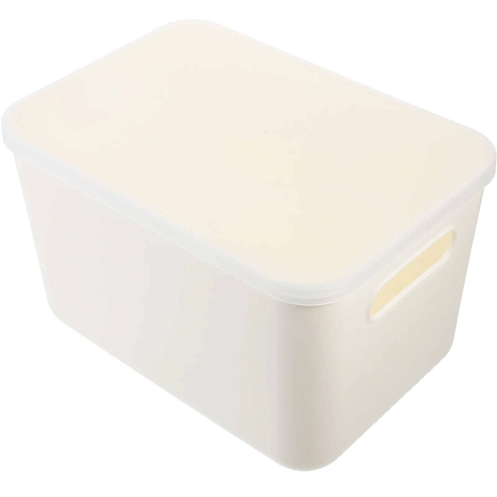 Storage Box White Lid Desk ganizer Large Capacity Smooth Surface Easy Clean Compact Size Tabletop Container Storage Bins
Storage Box White Lid Desk ganizer Large Capacity Smooth Surface Easy Clean Compact Size Tabletop Container Storage Bins