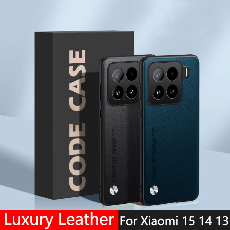 Luxury Case For Xiaomi 15 14 13 Pro Silicone Leather Pattern Shockproof Phone Protective Soft Back Cover
Luxury Case For Xiaomi 15 14 13 Pro Silicone Leather Pattern Shockproof Phone Protective Soft Back Cover