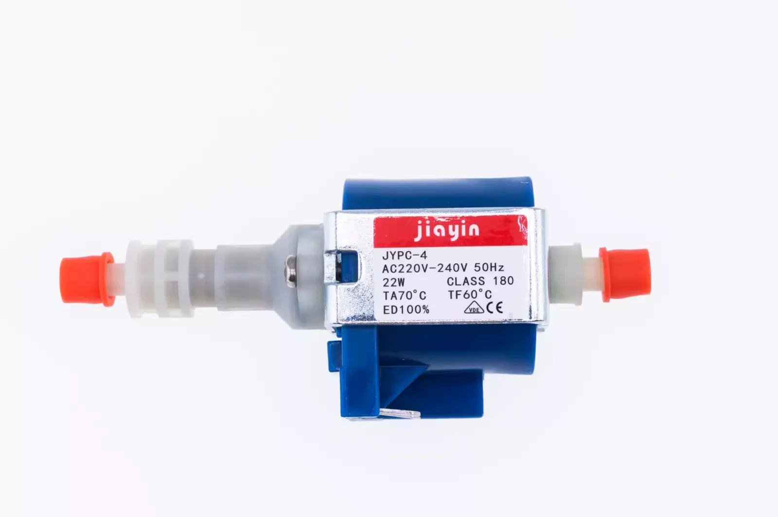 JYPC-4 AC230V 22W 7bar Original Plunger Type Water Suction Electromagnetic Pump for Steam Coffee Air Generator Water
JYPC-4 AC230V 22W 7bar Original Plunger Type Water Suction Electromagnetic Pump for Steam Coffee Air Generator Water