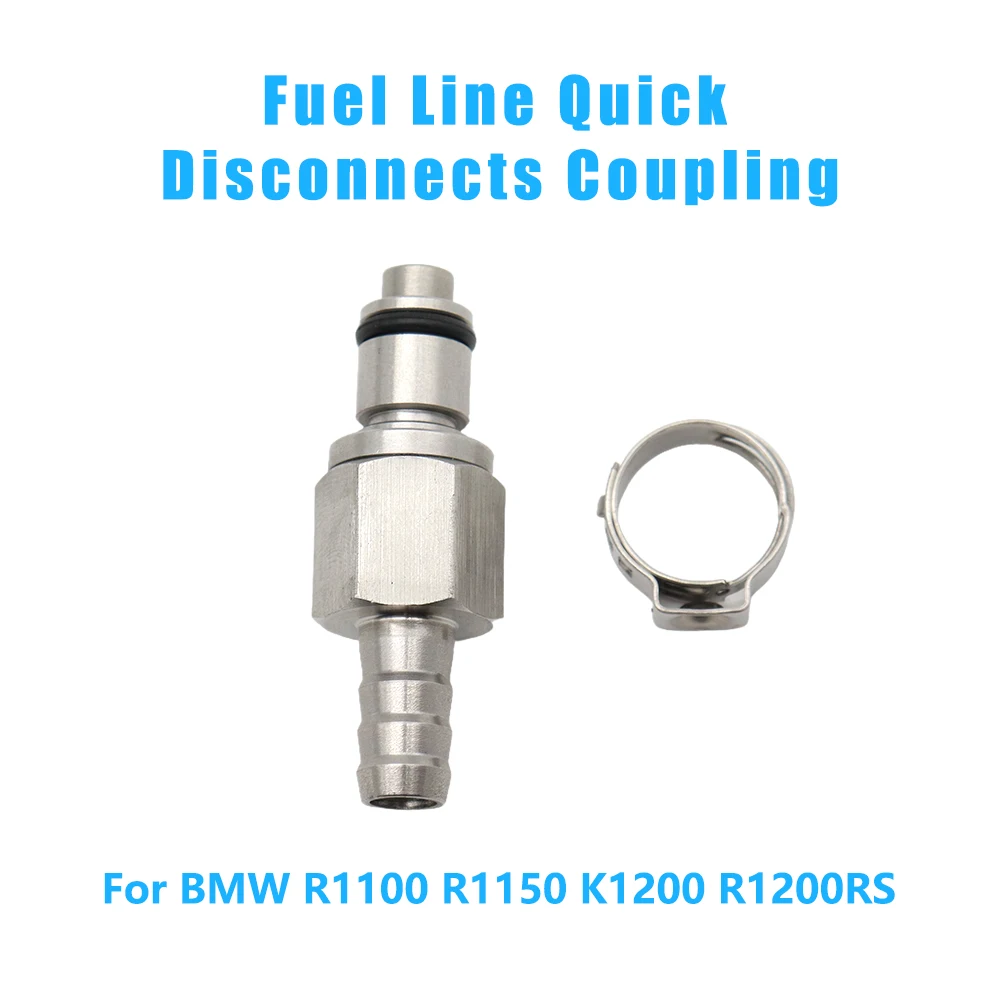 Motorcycle Fuel Line Quick Disconnects Coupling For BMW R1100 R1150 K1200 R1200RS Female Male Fitting Accessories