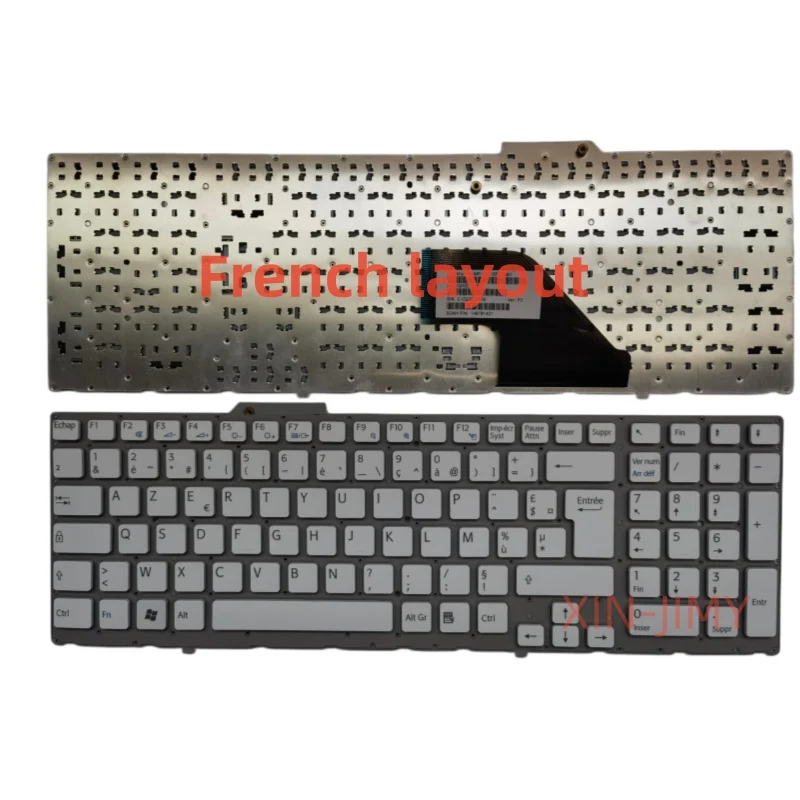 AZERTY FR French Keyboard For SONY VPC-F11 F12 F13 F21 F22 F136 F138 F117 F170VPC F115 F219FC F21Z1E F249FCF119FC Series
AZERTY FR French Keyboard For SONY VPC-F11 F12 F13 F21 F22 F136 F138 F117 F170VPC F115 F219FC F21Z1E F249FCF119FC Series