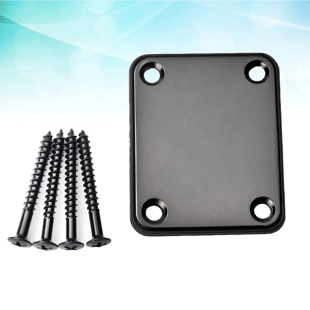 Reinforcement Board Guitar Neck Plate Screws Black Key Shims Bass Connecting Metal
Reinforcement Board Guitar Neck Plate Screws Black Key Shims Bass Connecting Metal
