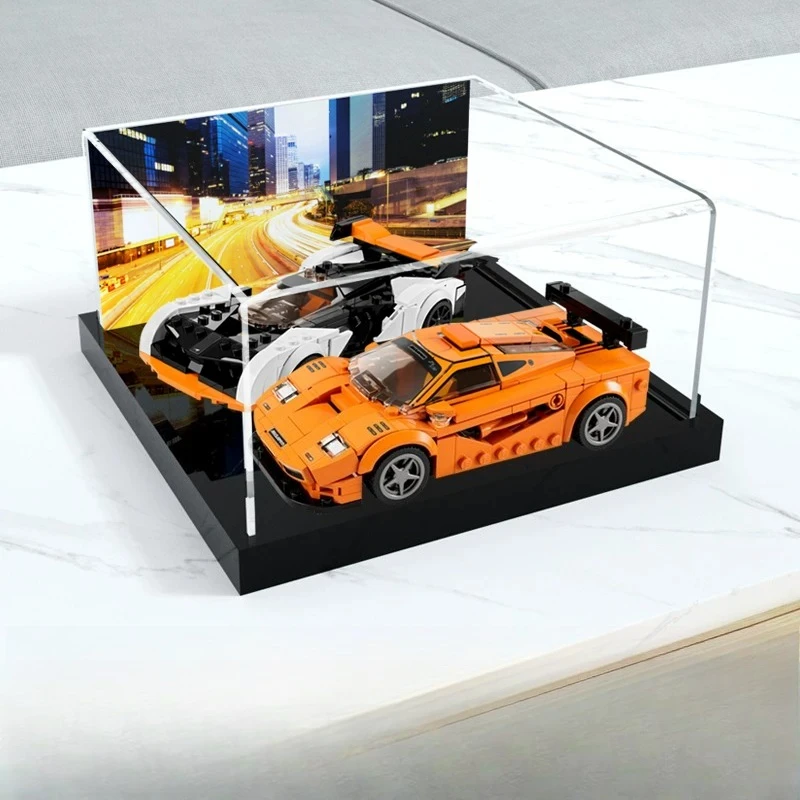 For LEGO 76918 McLaren SolusGT and McLaren F1LM building blocks Acrylic display boxes
For LEGO 76918 McLaren SolusGT and McLaren F1LM building blocks Acrylic display boxes