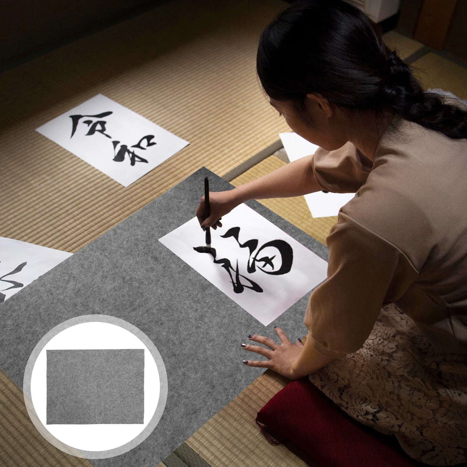 Каллиграфический войлочный коврик: легкий, портативный блокнот для письма для студентов и художников, впитывающий чернила, защита стола для рисования
Каллиграфический войлочный коврик: легкий, портативный блокнот для письма для студентов и художников, впитывающий чернила, защита стола для рисования