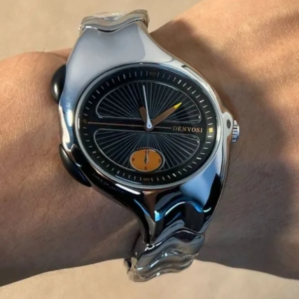 Креативные средневековые старые витые корпуса, дизайн, персонализированные кварцевые часы, мужские часы с красным лезвием, уникальные мужские часы из стали высокого качества
Креативные средневековые старые витые корпуса, дизайн, персонализированные кварцевые часы, мужские часы с красным лезвием, уникальные мужские часы из стали высокого качества