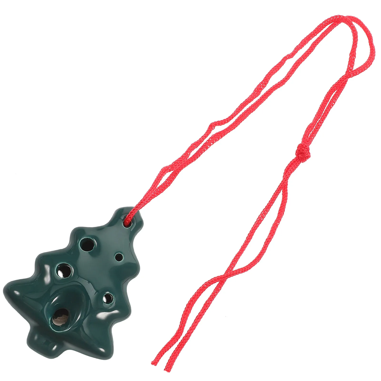 Beginner Ocarina 6-Hole Ceramic Christmas Tree Shape Musical Instrument Portable Practice Wind Music Gift for Kids
Beginner Ocarina 6-Hole Ceramic Christmas Tree Shape Musical Instrument Portable Practice Wind Music Gift for Kids
